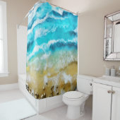 Beach Douchegordijn (In situ)