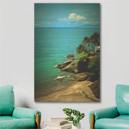 Beach Dream 0026 Art Canvas Afdruk