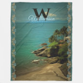 Beach Dream 0026 Fleece Deken (Voorkant)