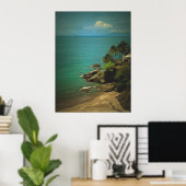 Beach Dream 0026 Kunstprint Poster (Thuiskantoor)