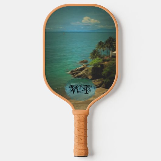 Beach Dream 0026 Pickleball Paddle (Voorkant)
