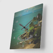 Beach Dream 0026 Vierkante Klok (Hoek)