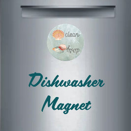 Beach Dream Summer Rental Zee Shell Dishwasher Magneet