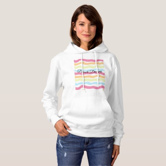 Beach Dreams Hoodie (Voorkant volledig)