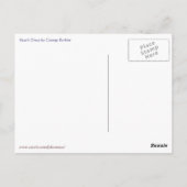 Beach Dress van George Barbier Briefkaart (Achterkant)