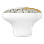 Beach Driftwood Starfish Sand Dollar Keramische Knop (Zijkant)