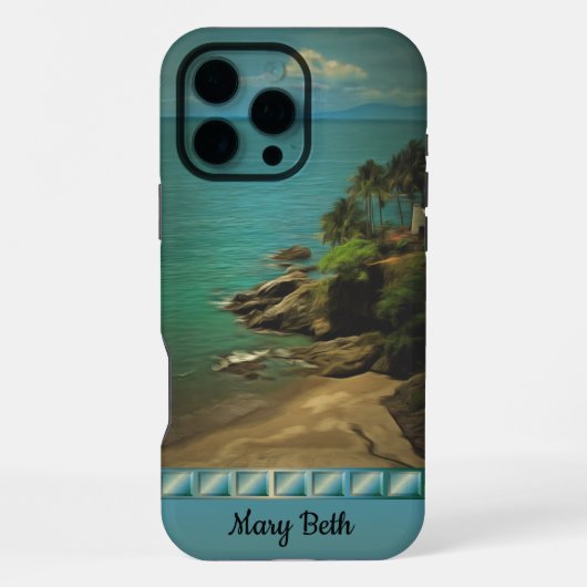 Beach Droom 0026 iPhone Hoesje (Achterkant)