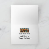 Beach Dudes uit de jaren '50 Kaart (Binnen)