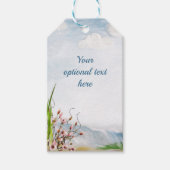 Beach Dune Romance Wedding Cadeaulabel (Voorkant)