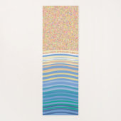 Beach en golven, zand en zee yogamat (Achterkant)