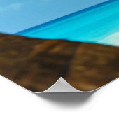 Beach en Palm Trees Poster (Hoek)