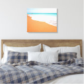 Beach en Zee foto Canvas Afdruk (Insitu (Slaapkamer))