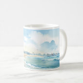 Beach en Zee Koffiemok (Voorkant rechts)