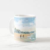 Beach en Zee Koffiemok (Voorkant links)