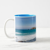 Beach |Engeland Tweekleurige Koffiemok (Links)