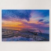 Beach Erosion Beaufort SC Beauful Sunrise Legpuzzel (Horizontaal)