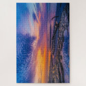 Beach Erosion Beaufort SC Beauful Sunrise Legpuzzel (Verticaal)