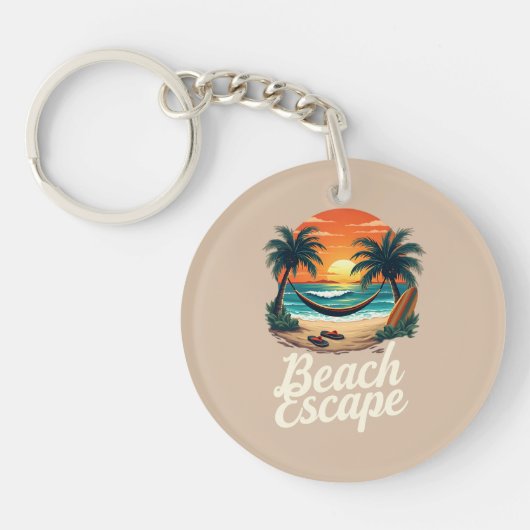 Beach Escape Sleutelhanger (Voorkant)