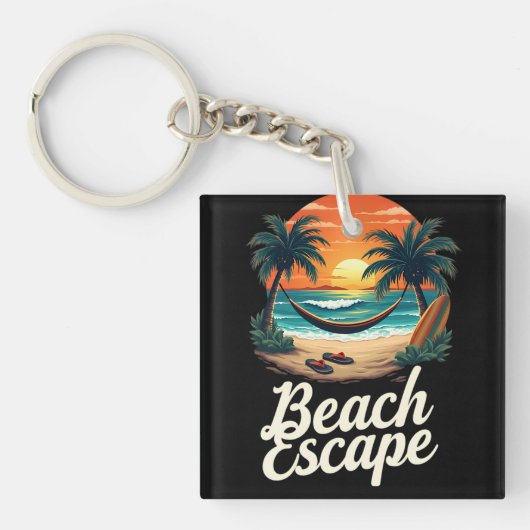 Beach Escape Sleutelhanger (voorkant)