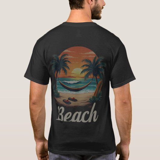 Beach Escape T-shirt (Achterkant)
