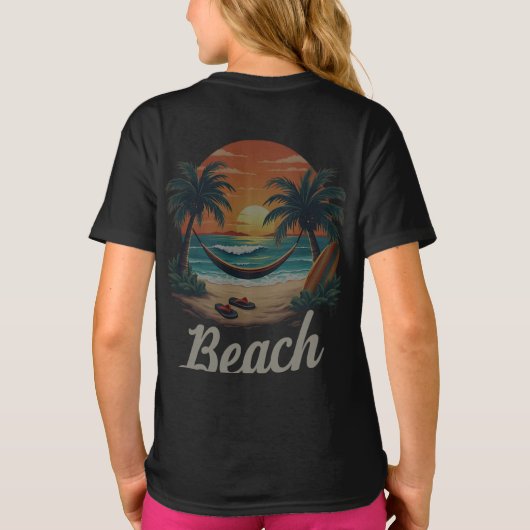 Beach Escape T-shirt (Achterkant)