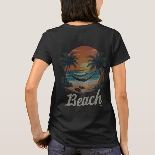 Beach Escape T-shirt (Achterkant)