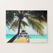 Beach - exotisch legpuzzel (Horizontaal)