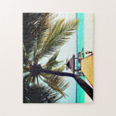 Beach - exotisch legpuzzel (Verticaal)