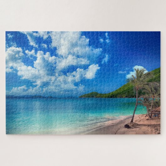 Beach - exotisch legpuzzel (Horizontaal)