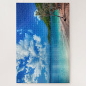 Beach - exotisch legpuzzel (Verticaal)