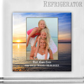 Beach Family Best mam Photo Magnet