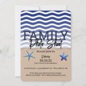 "Beach" Family Photo Shoot Kaart (Voorkant)