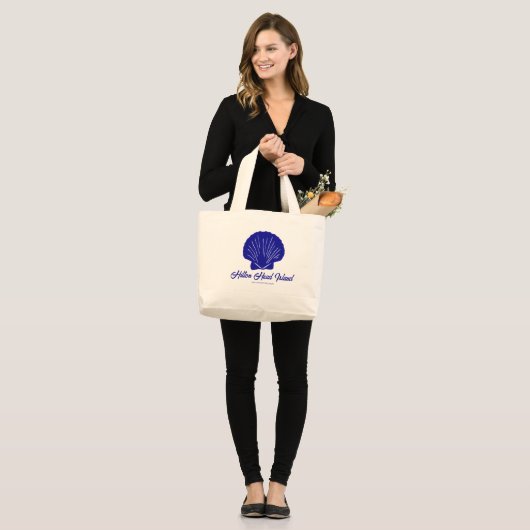 Beach Family Reunion Bag past aan Grote Tote Bag (Voorkant (model))