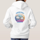 Beach Family Reunion Custom Cruise Summer Vacking Hoodie (Achterkant)