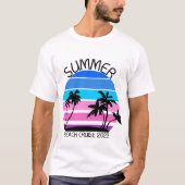 Beach Family Reunion Custom Cruise Summer Vacking T-shirt (Voorkant)