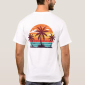 Beach Family Reunion Custom Cruise Summer Vacking T-shirt (Achterkant)