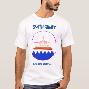 Beach Family Reunion Custom Cruise Summer Vacking T-shirt