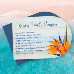 Beach Family Reunion Paradijsvogel Kaart