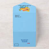 Beach Family Reunion Uitnodiging (Buitenkant)