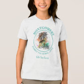 Beach Family Reunion Zomervakantie Tri-Blend Shirt (Voorkant)