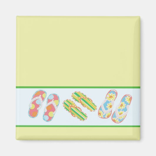 Beach Feet Magneet (Voorkant)