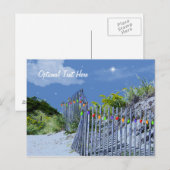 Beach Fence & Dunes Briefkaart (Voorkant / Achterkant)