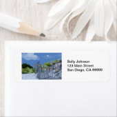 Beach Fence & Dunes Etiket (Insitu)