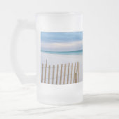 Beach Fence Morning Destin Florida Frosted Mok (Links)