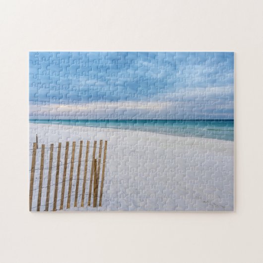 Beach Fence Morning Destin Florida Legpuzzel (Horizontaal)
