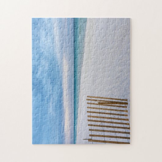 Beach Fence Morning Destin Florida Legpuzzel (Verticaal)