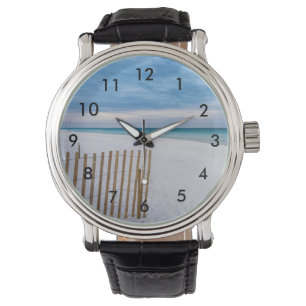 Beach Fence Morning Destin Florida Watch Horloge