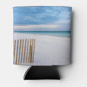 Beach Fence Ochtend Destin Florida Koelbox Blikjeskoeler (Voorkant)