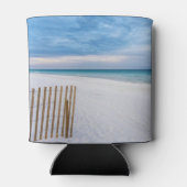 Beach Fence Ochtend Destin Florida Koelbox Blikjeskoeler (Achterkant)