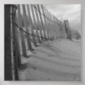 BEACH FENCE POSTER (Voorkant)